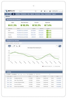 NetSuite Dashboard