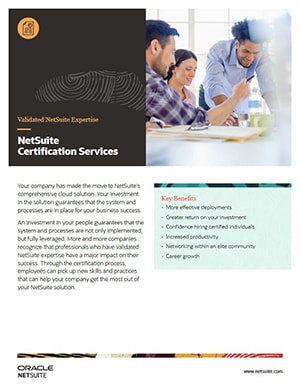 NetSuite Certification